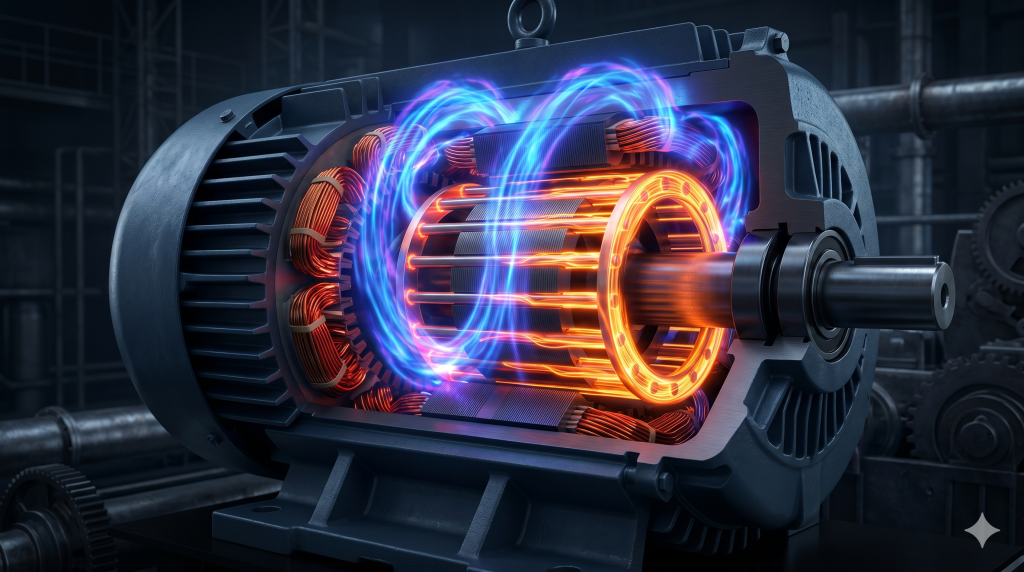 Asynchronmotor – Käfigläufer