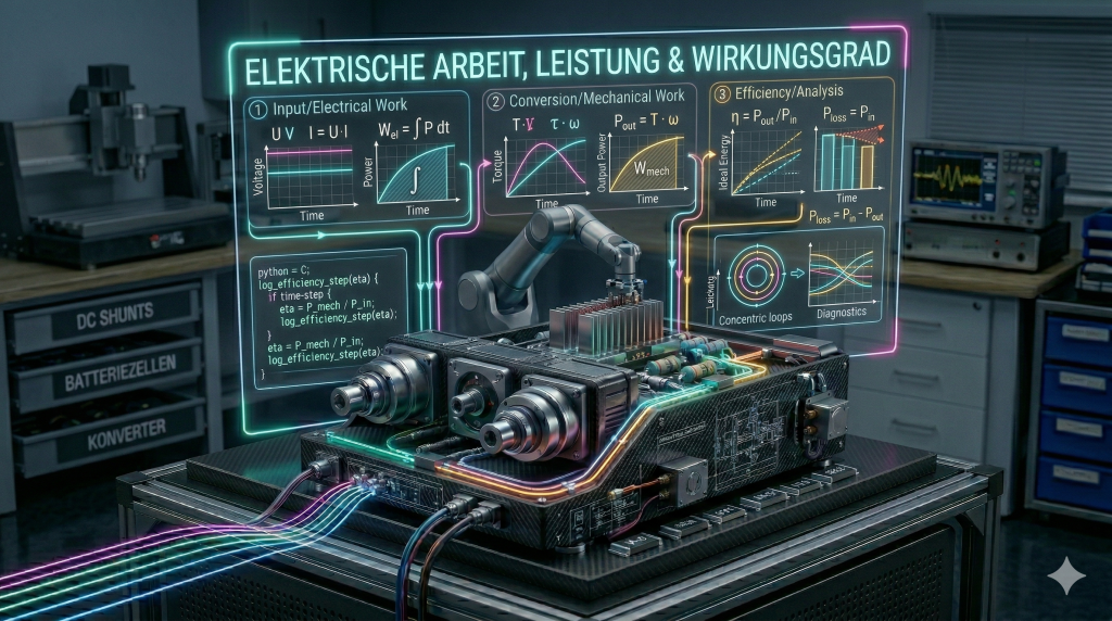 Arbeit, Leistung & Wirkungsgrad